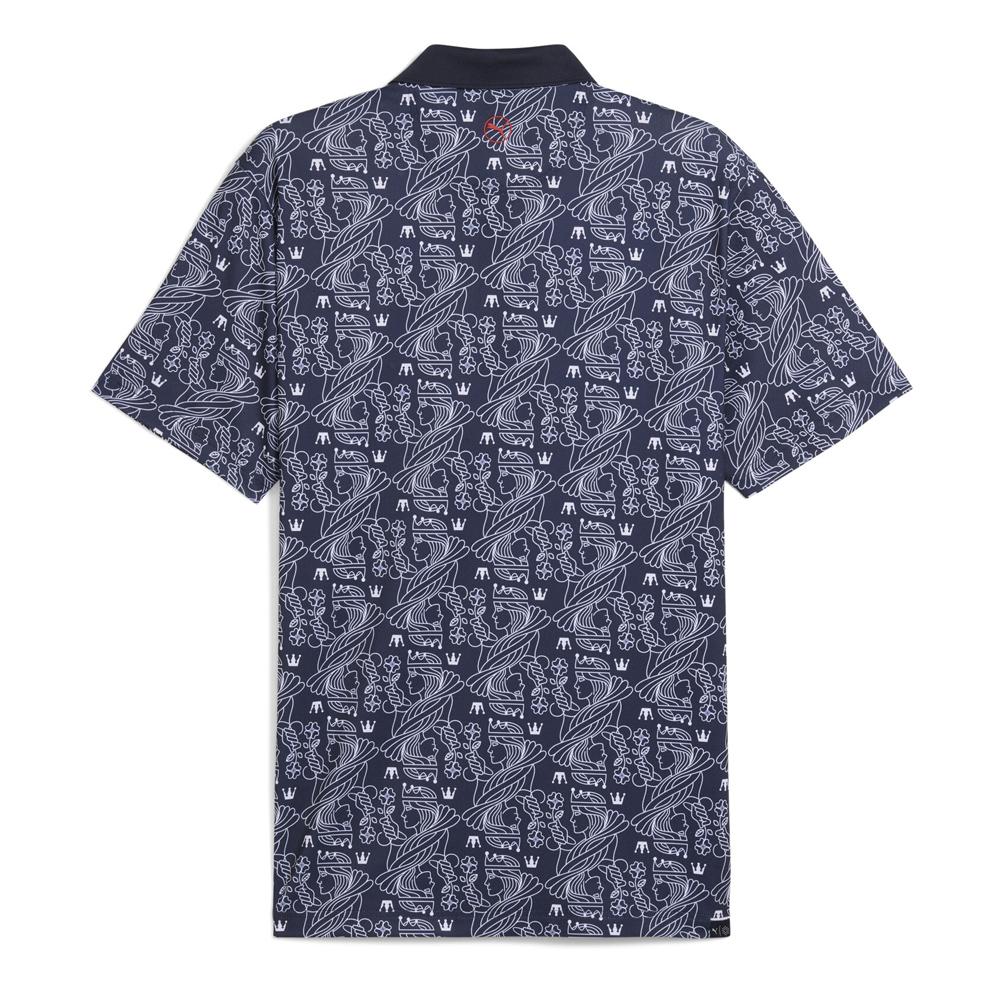 Polo Marine Homme Puma Pique Royal vue 2