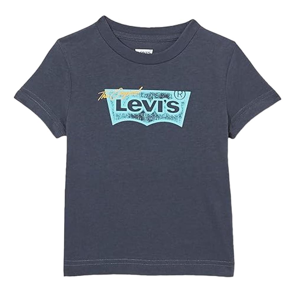 T-shirt Marine Garçon Levi's 8EH225 pas cher