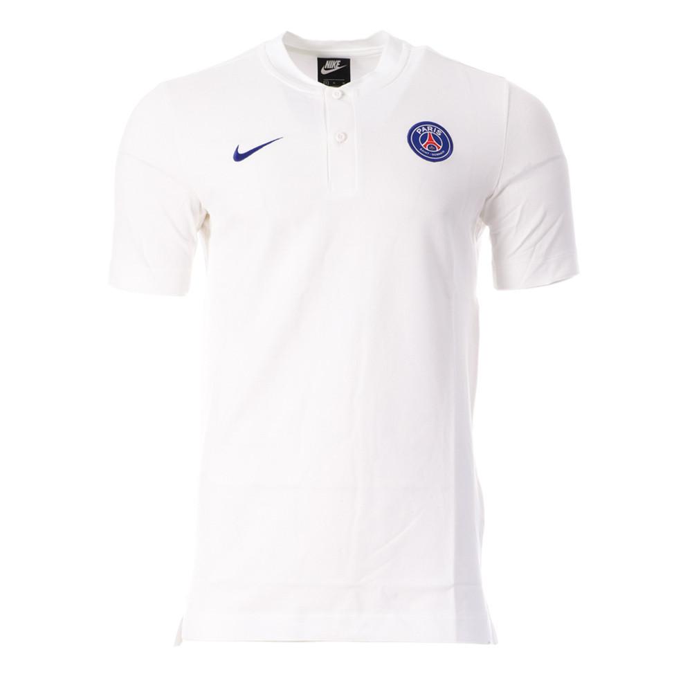 PSG Polo Blanc Homme Nike 9269 pas cher