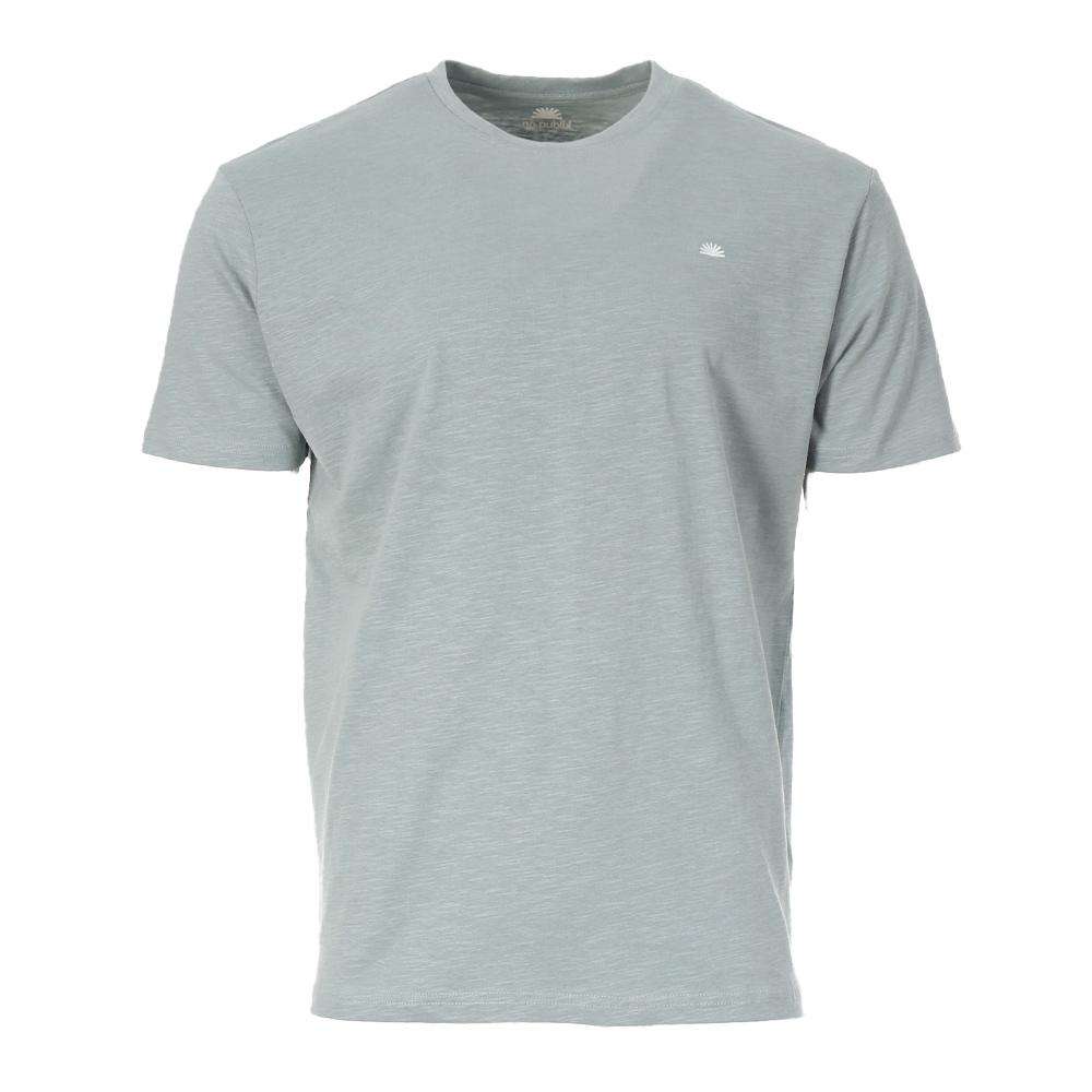 Camiseta azul de hombre No Publik Flamme barato