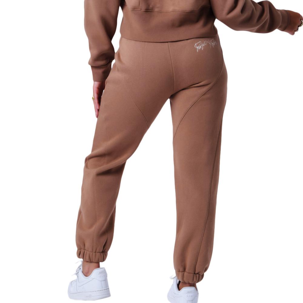 Jogging Marron Femme Project X Paris Surpiqure vue 2
