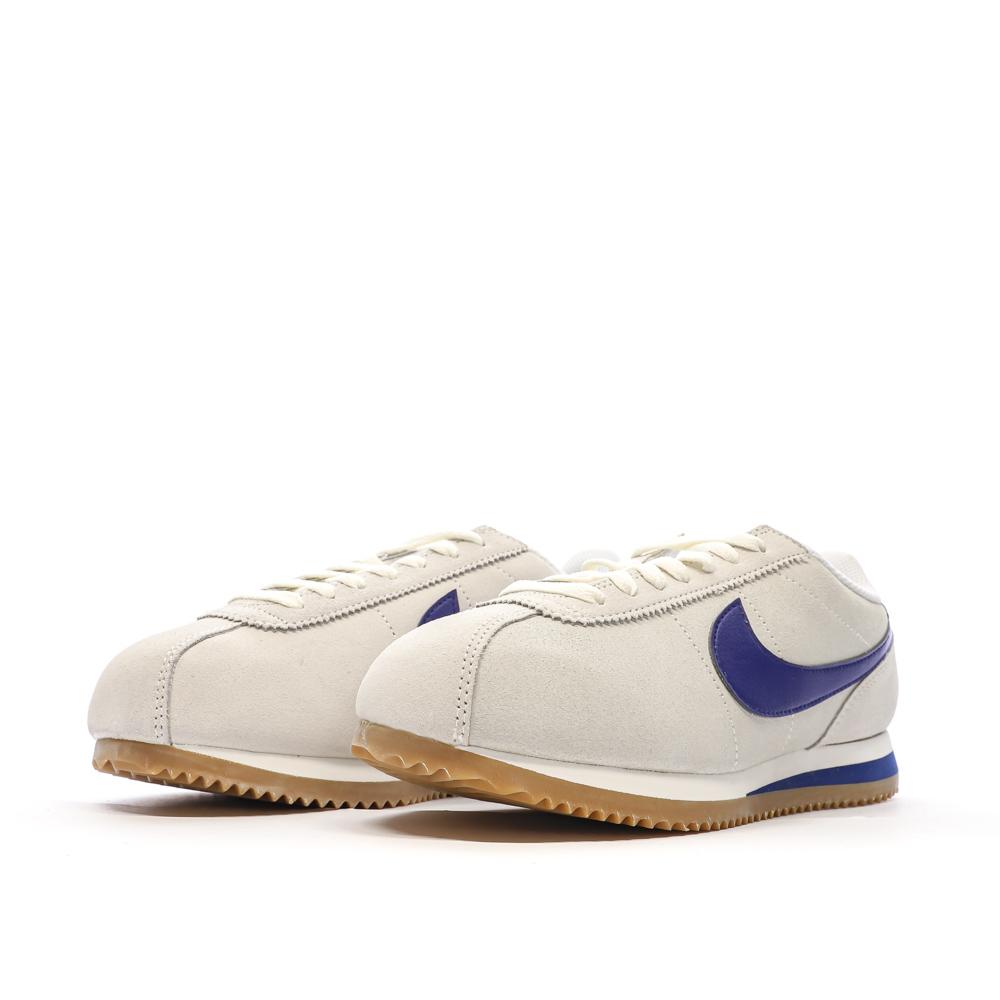 Baskets Bleues/Grises Femme Nike Cortez vue 6
