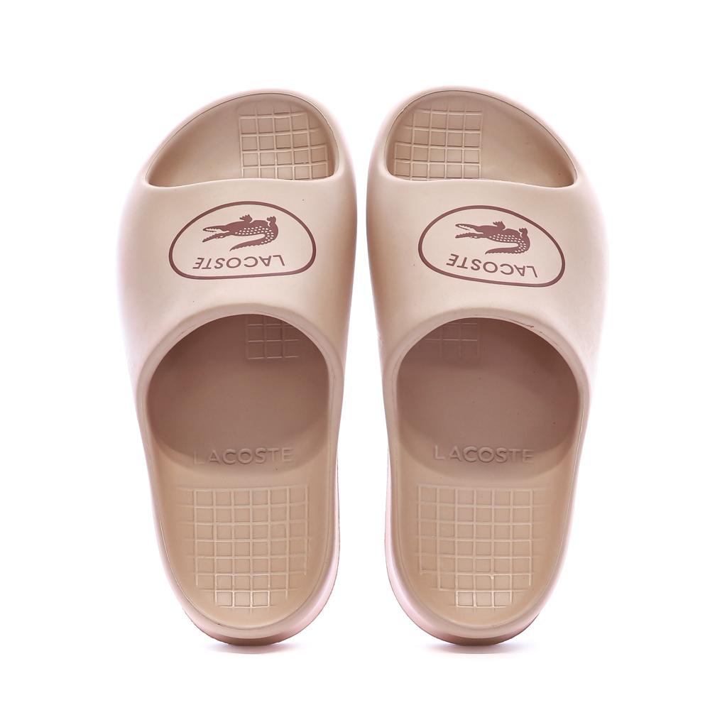 Sandalias para mujer Lacoste Serve Slide 2.0 Old Pink ver 3