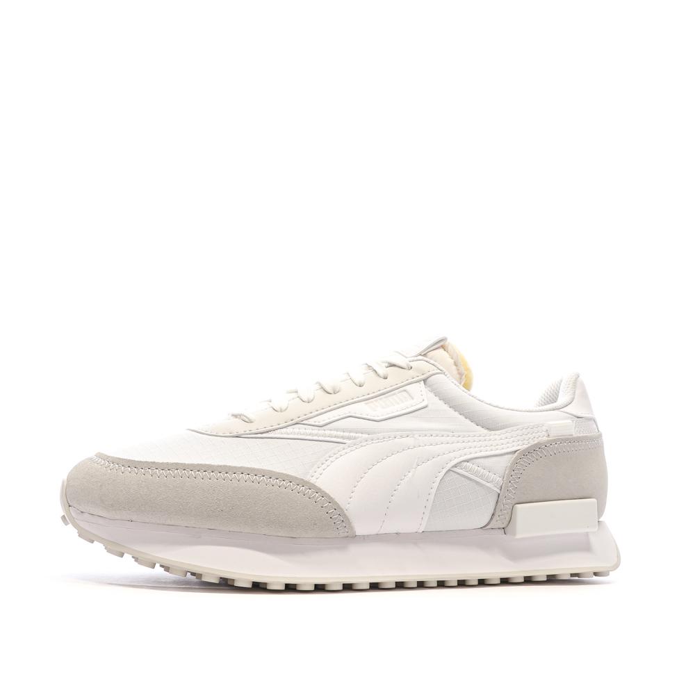 Baskets Blanche/Grise Puma Homme Future Rider Play pas cher