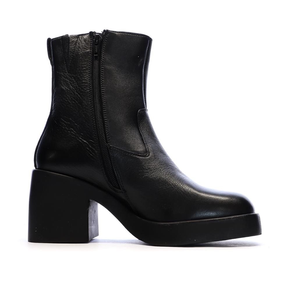 Bottines Noir Femme Kaporal Azra vue 2