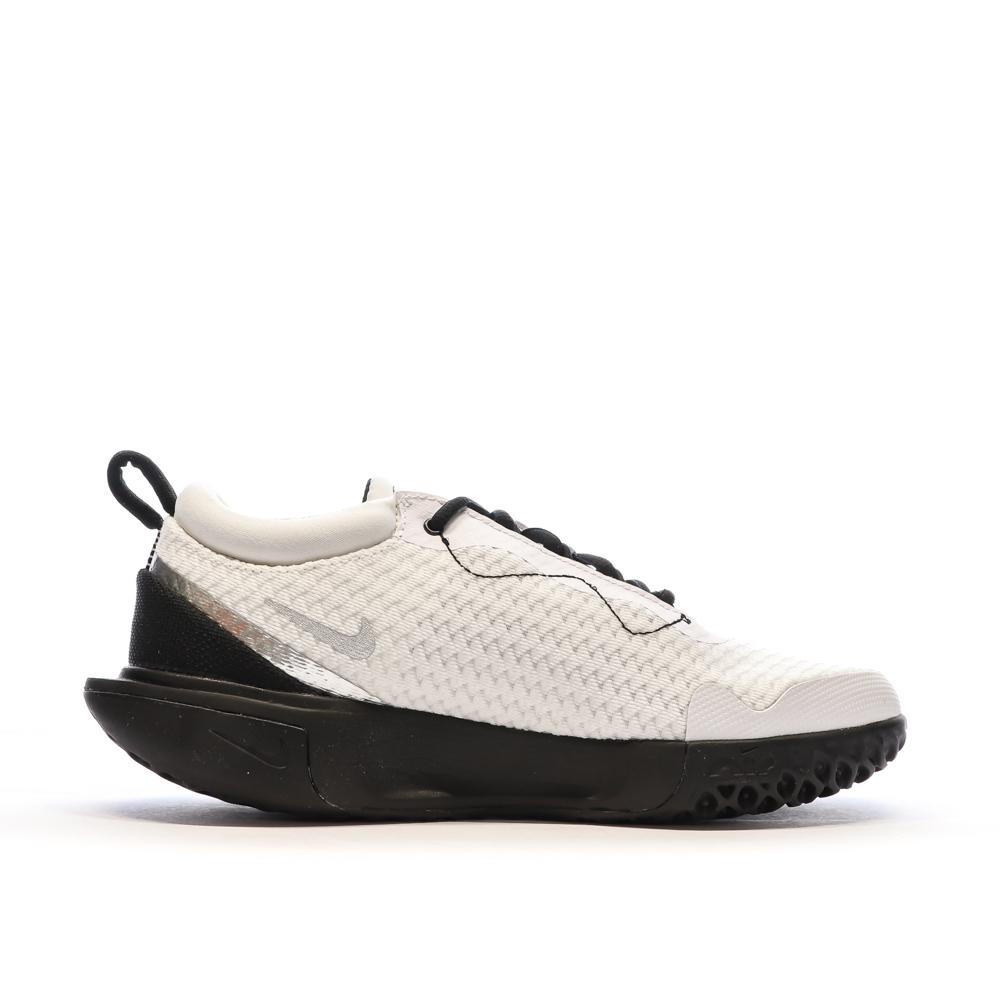 Chaussure de Tennis Gris/Noir Femme Nike Zoom Court Pro HC vue 2