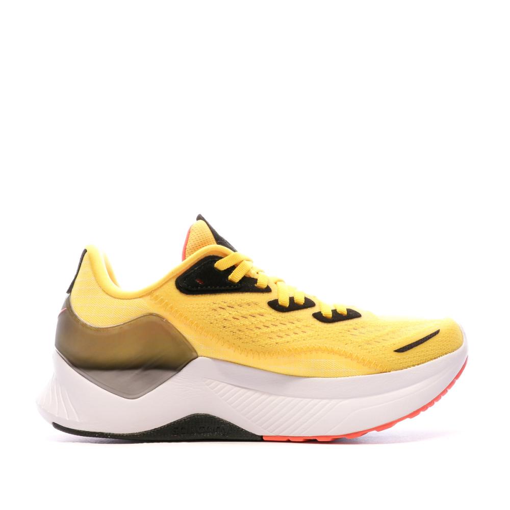 Chaussures de running Jaunes Femme Saucony Endorphin Shift 2 vue 2