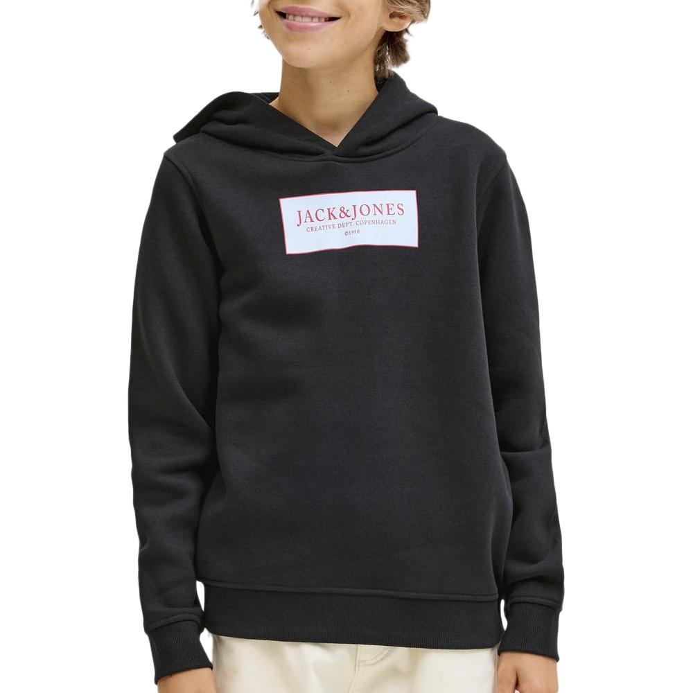 Sweat Noir Garçon Jack & Jones Greene pas cher