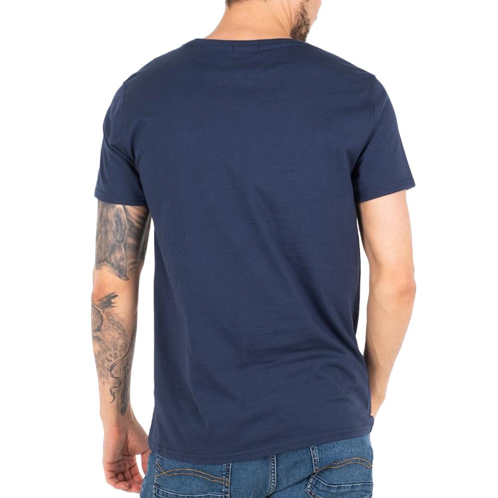 T-Shirt Noir Homme Tommy Hilfiger Slim Jersey vue 2