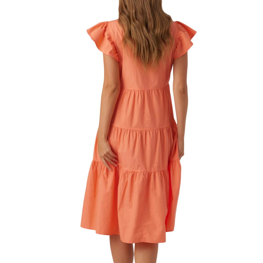 Robe de Grossesse Corail Femme Vero Moda Marternity Jarlotte vue 2