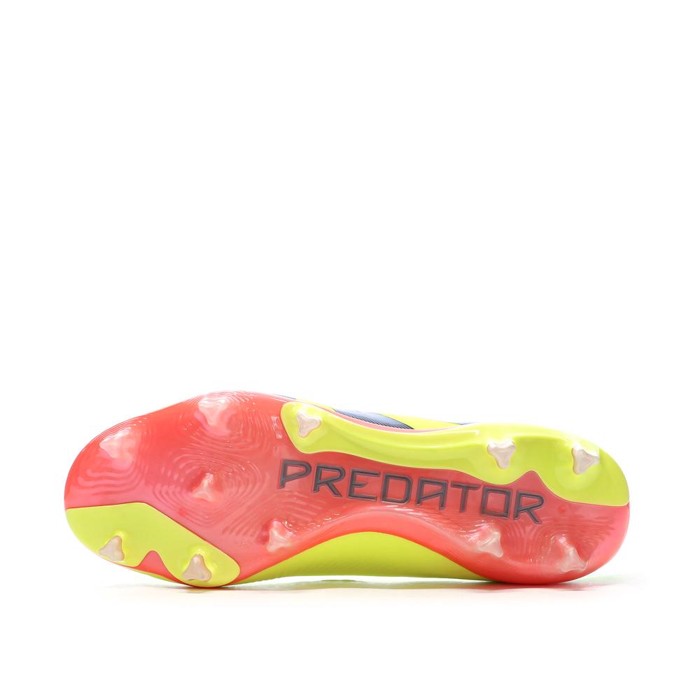 Chaussures de football Jaunes/Noires Homme Adidas Predator Pro vue 7