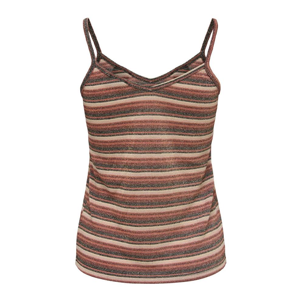 Débardeur Rouge Femme JDY Hallo vue 2