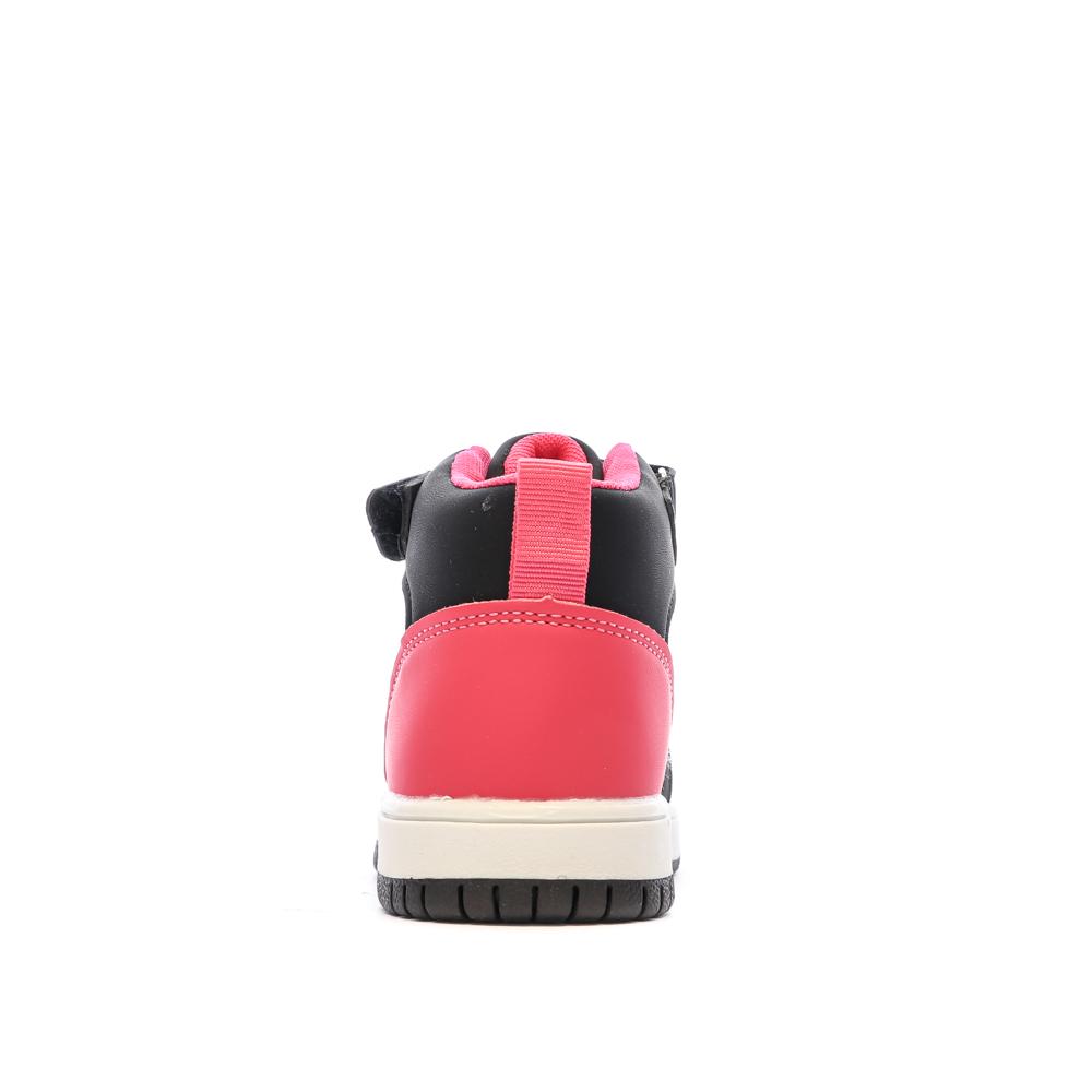 Baskets Blanche/Noir/Rose Garçon Lotto Ravenne vue 3