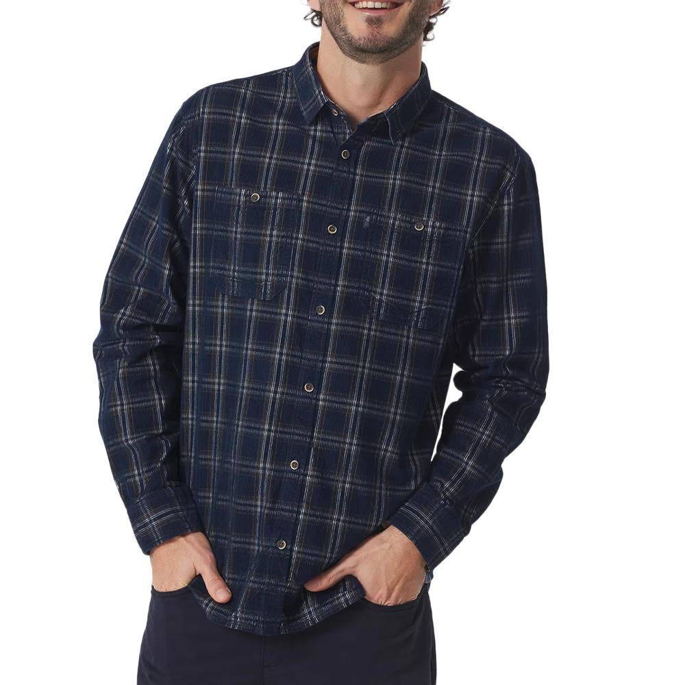Chemise Marine Homme TBS FLOYDCHE pas cher