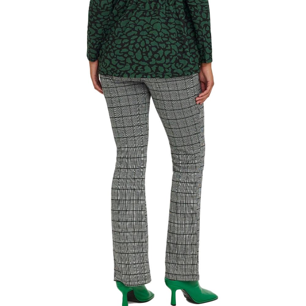 Legging de Grossesse Noir/Gris Femme Mamalicious Noelli vue 2