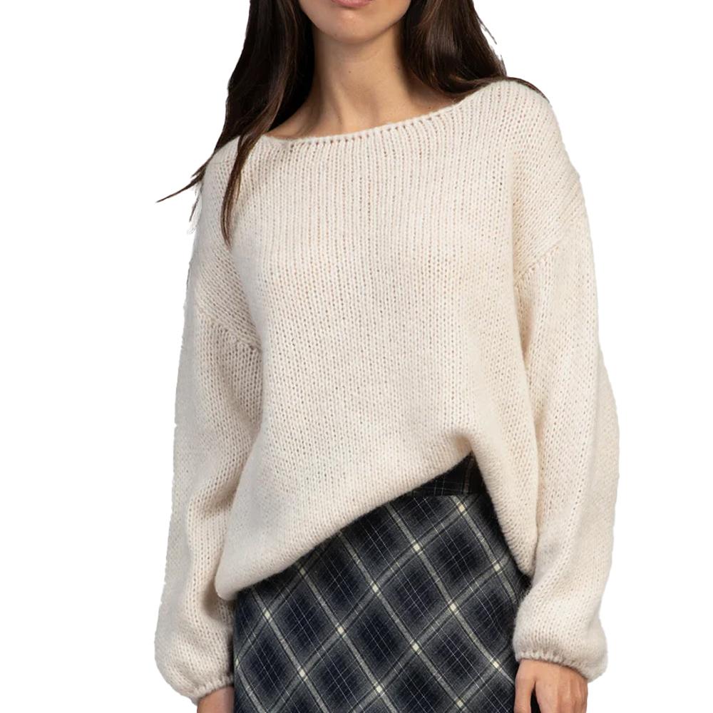 An'ge Jade Women's Beige Sweater affordable
