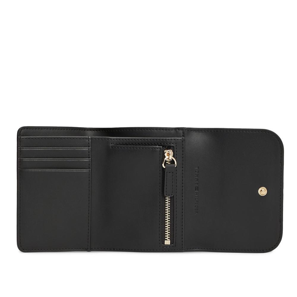 Portefeuille Noir Femme Tommy Hilfiger Heritage vue 3
