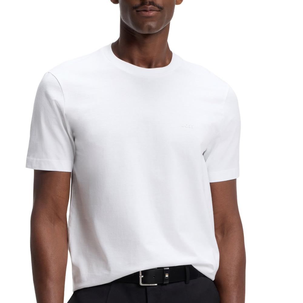 T-Shirt Blanc Homme Hugo Boss Thompson pas cher