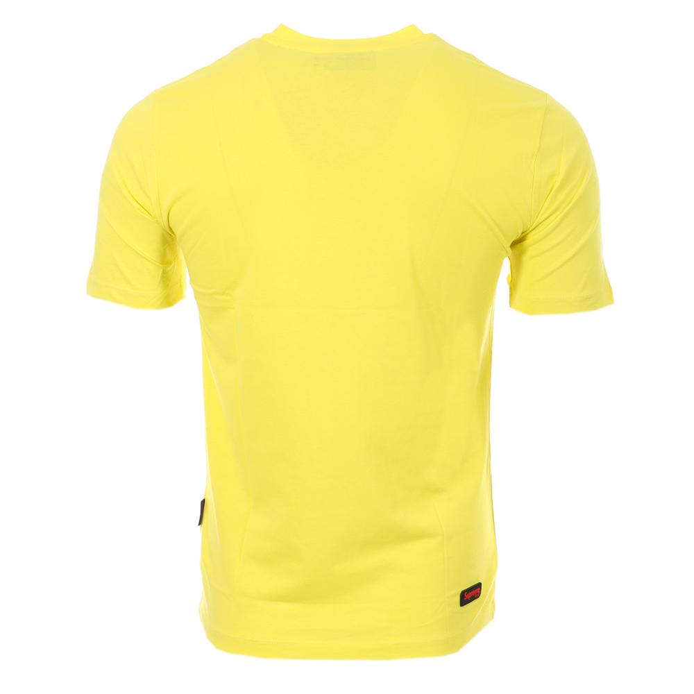 T-shirt Jaune/Bleu Homme Supreme Italfigo vue 2