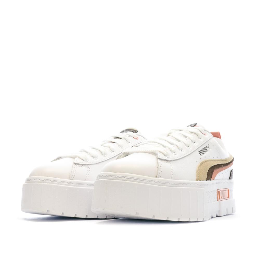 Baskets Blanches Femme Puma Mayze Triplex vue 6