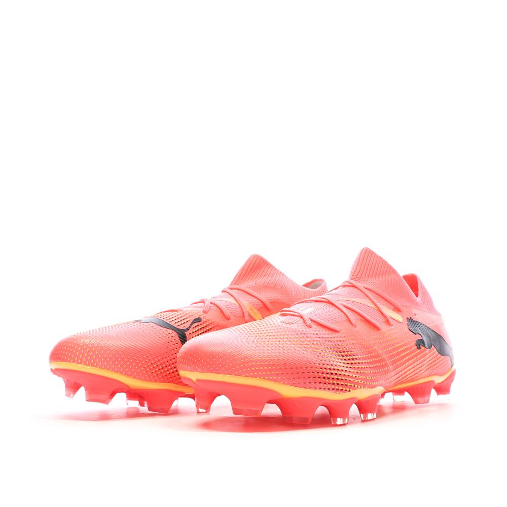 Chaussures de Football Orange Homme Puma Future 7 Match Fg/ag vue 6