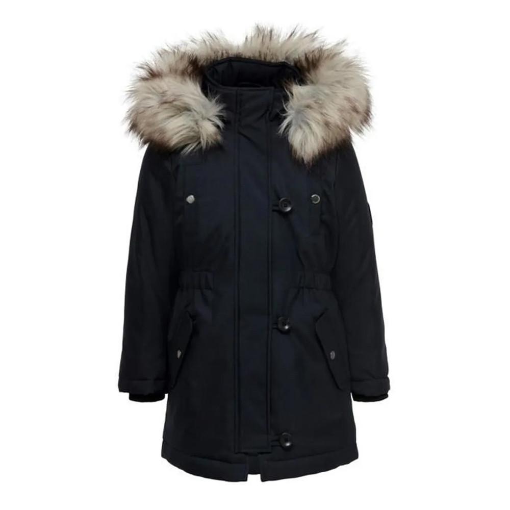 Parka Marine Fille Kids ONLY Iris pas cher