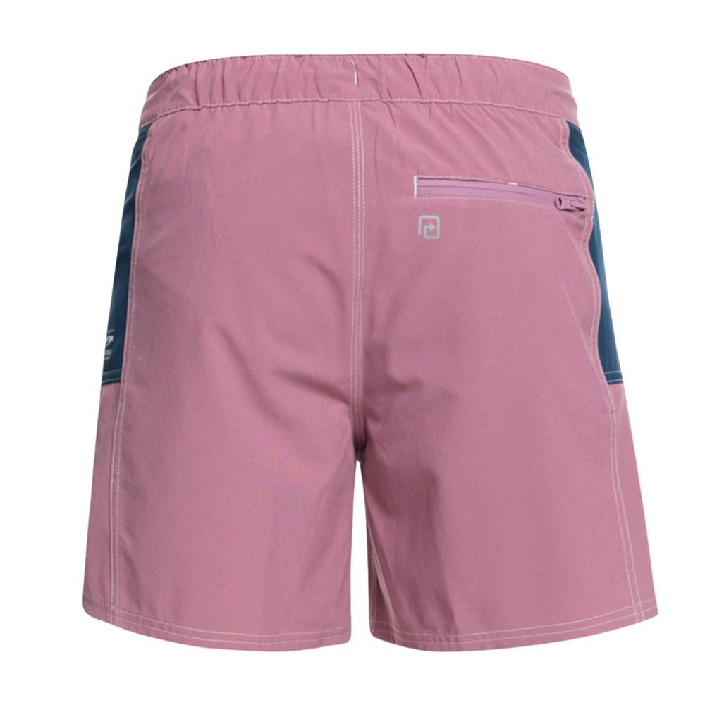Pantalones cortos de color rosa para hombre Quiksilver High Point 16 ver 2