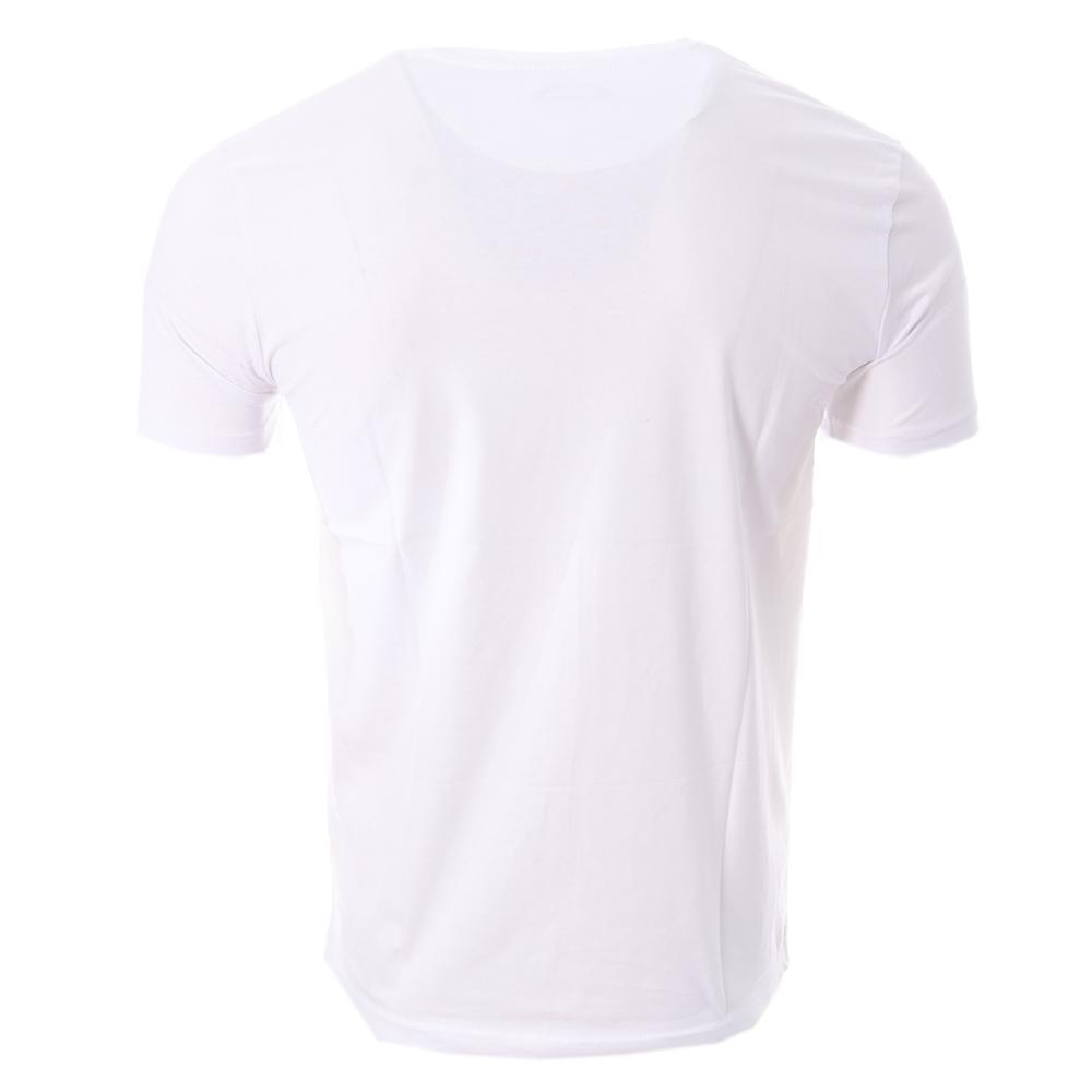 T-shirt Blanc Homme Best Mountain 1013 vue 2