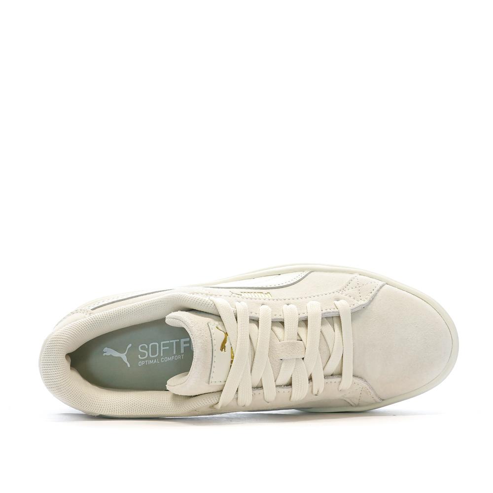 Baskets Beige Femme Puma Karmen vue 4