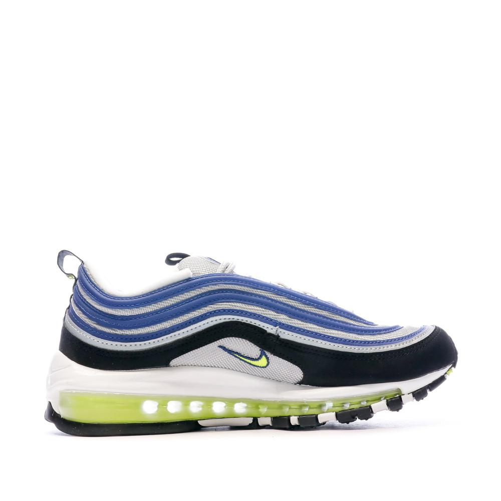 Baskets Bleu Homme Nike Air Max 97 vue 2