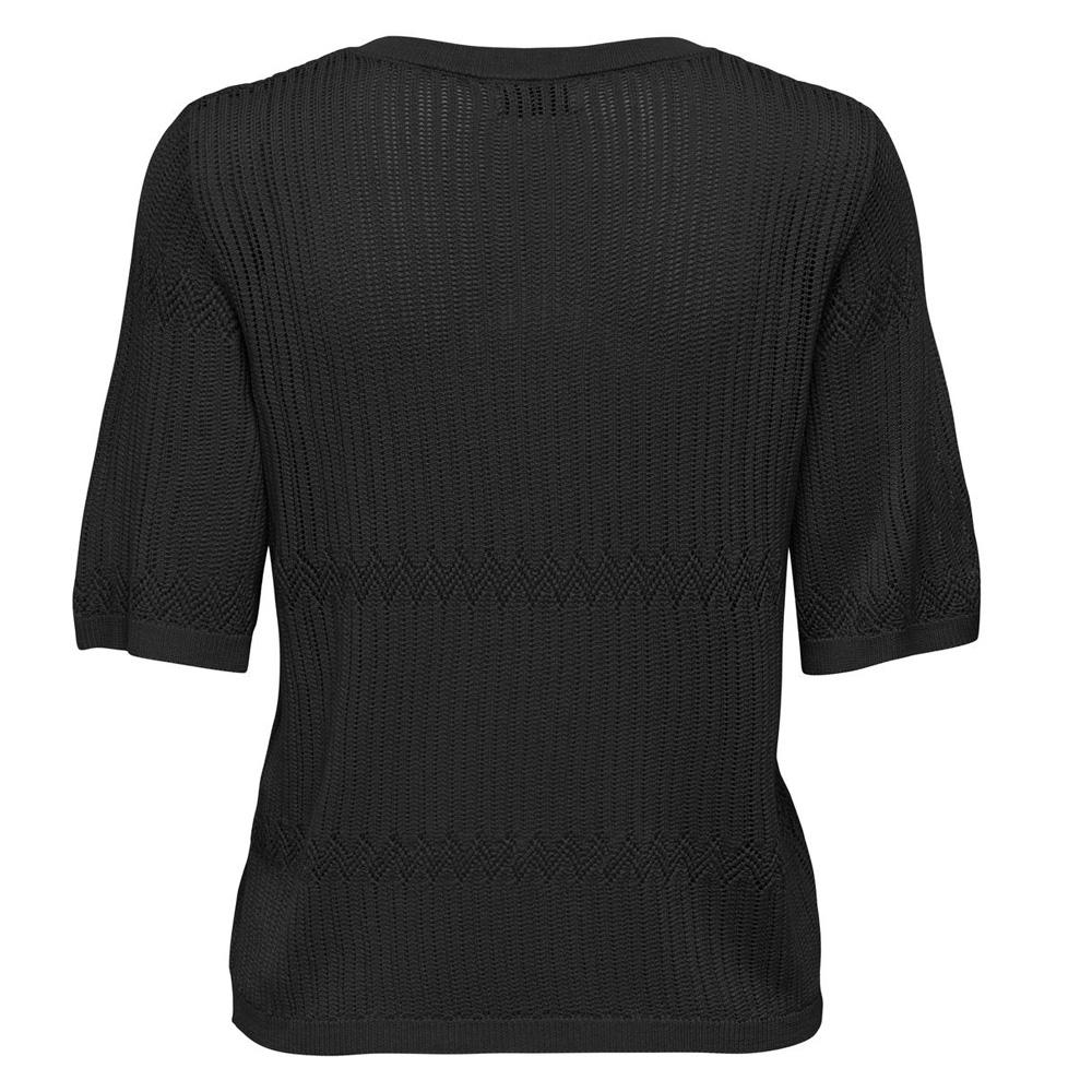 T-Shirt en Maille Noir Femme JDY Pullover vue 2
