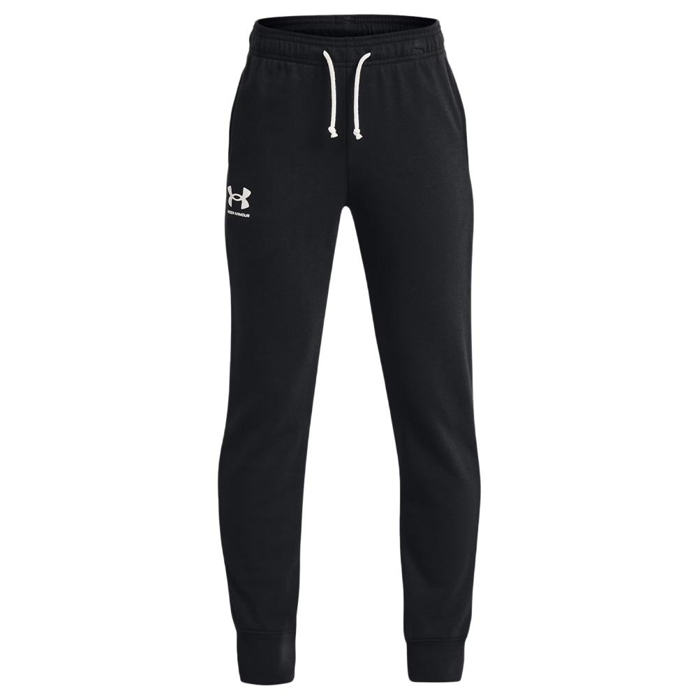 Jogging Noir/Blanc Garçon Under Armour Rival Terry pas cher
