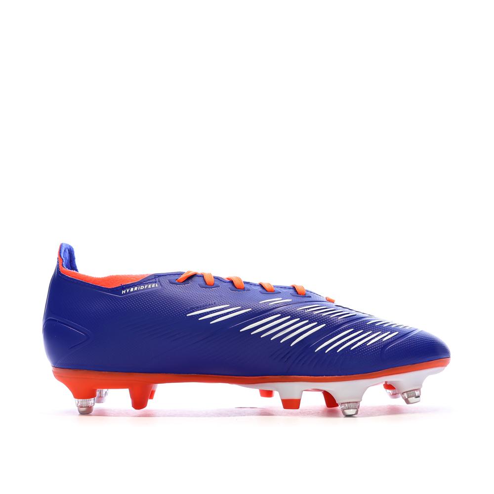 Chaussures de Foot Bleu Homme Adidas Predator League SG vue 2