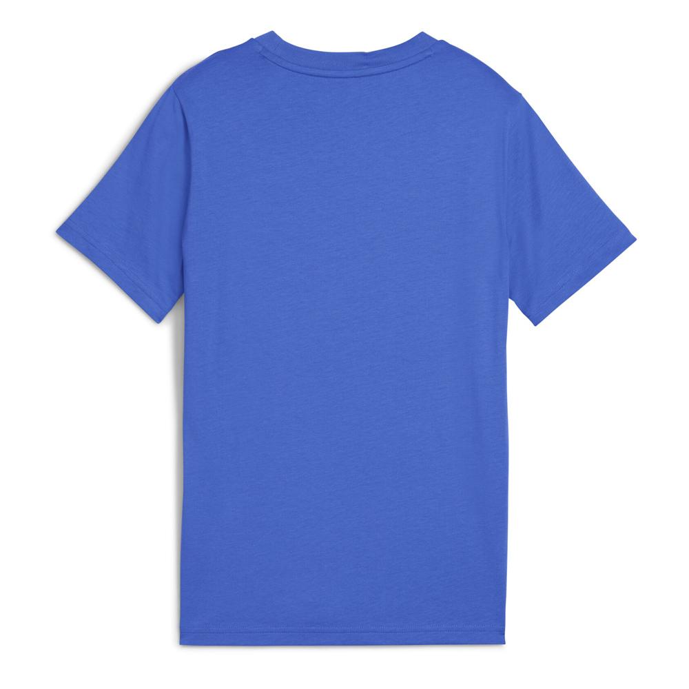 T-Shirt Bleu Garçon Puma 685779 vue 2