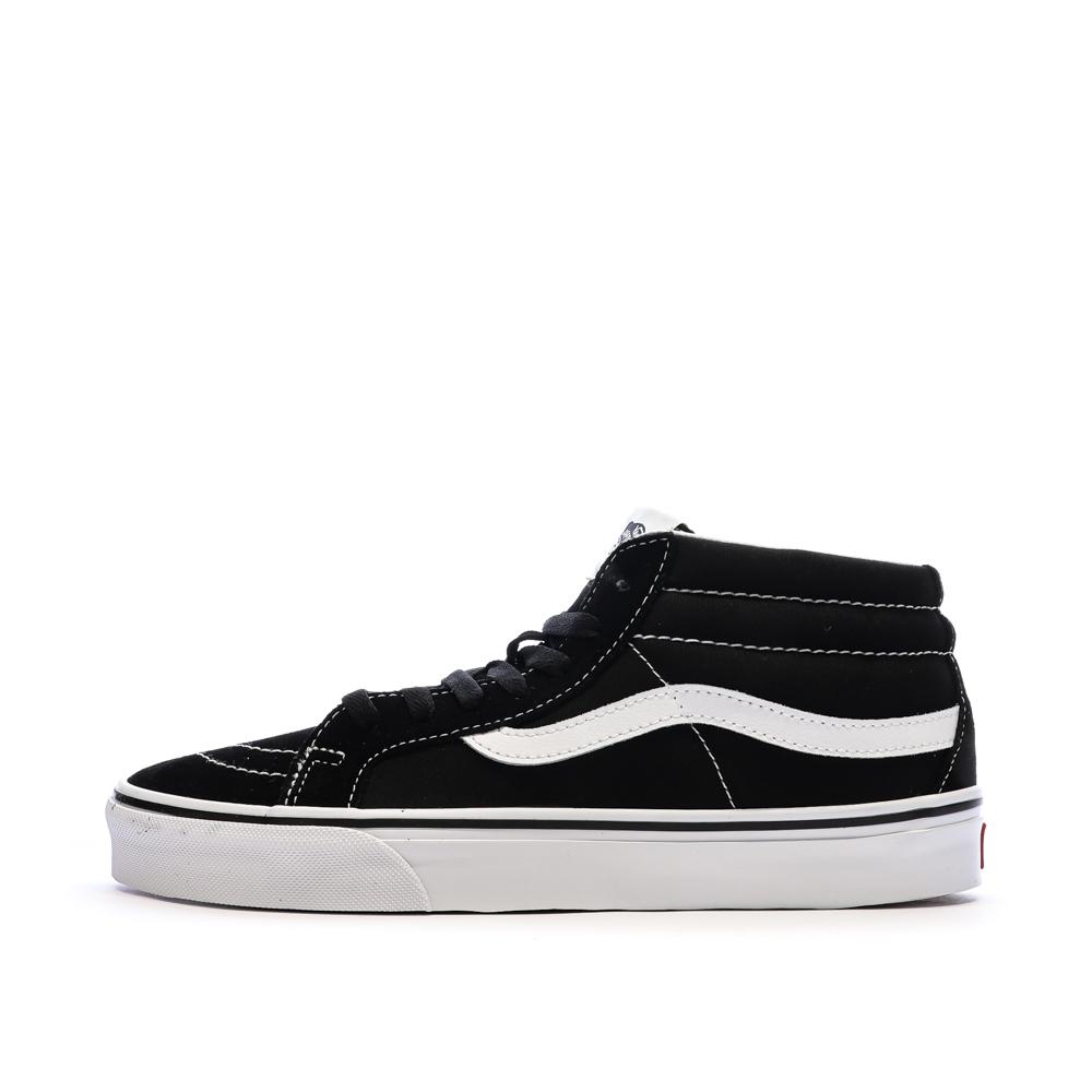 Zapatillas deportivas negras unisex Vans UA Sk8-mid Reissue barato