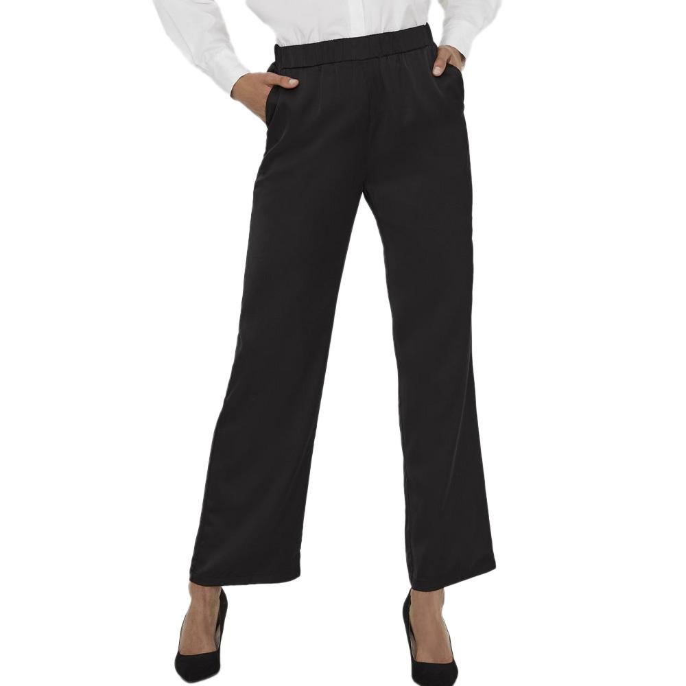 Pantalon fluide Noir Femme Vero Moda Trousers pas cher