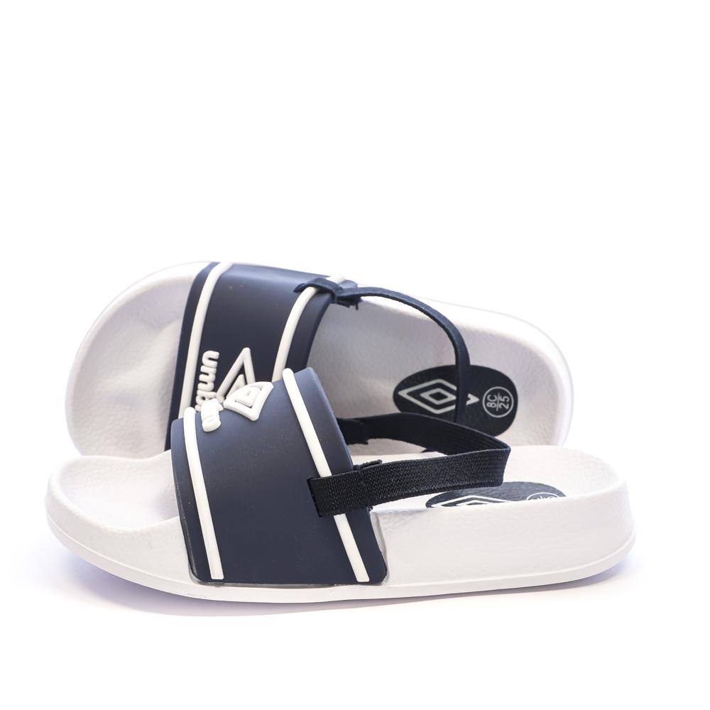 Claquettes Marine/Blanches Garçon Umbro Kocak Elas vue 4