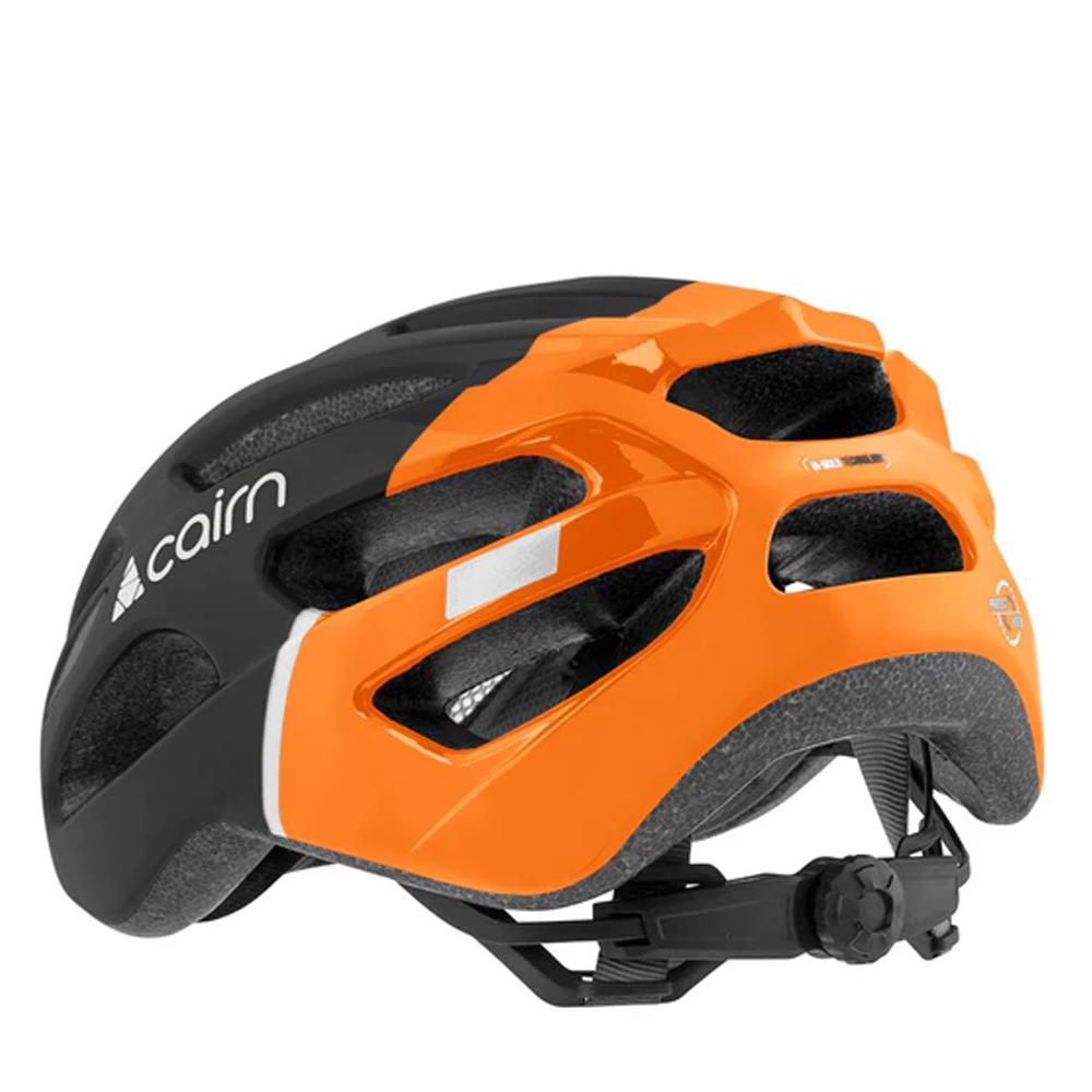 Casque de Vélo Noir/Orange Homme Cairn Neon vue 3
