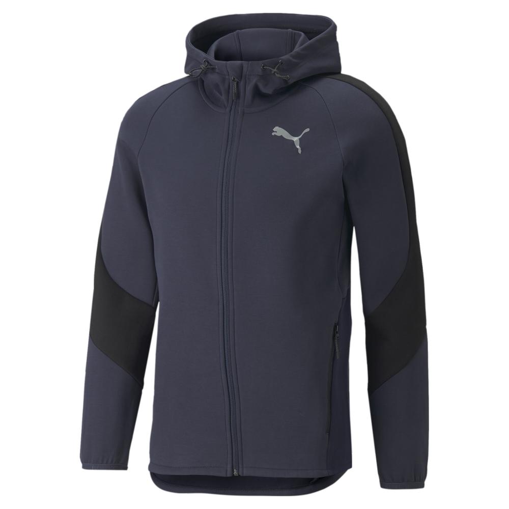 Sweat Zippé Marine Homme Puma Evostripe pas cher