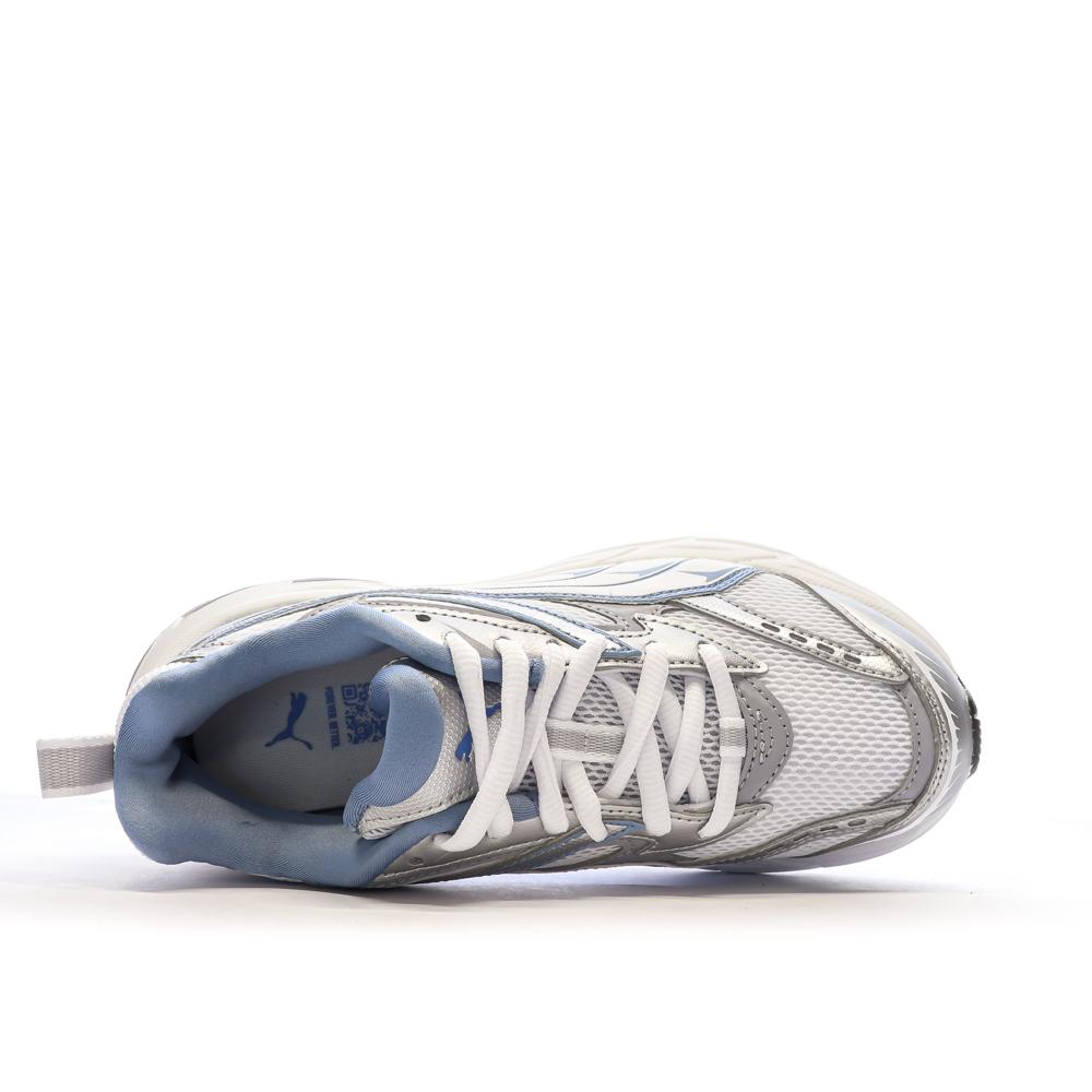 Baskets Blanches/Bleu Enfant Puma Morphic vue 4