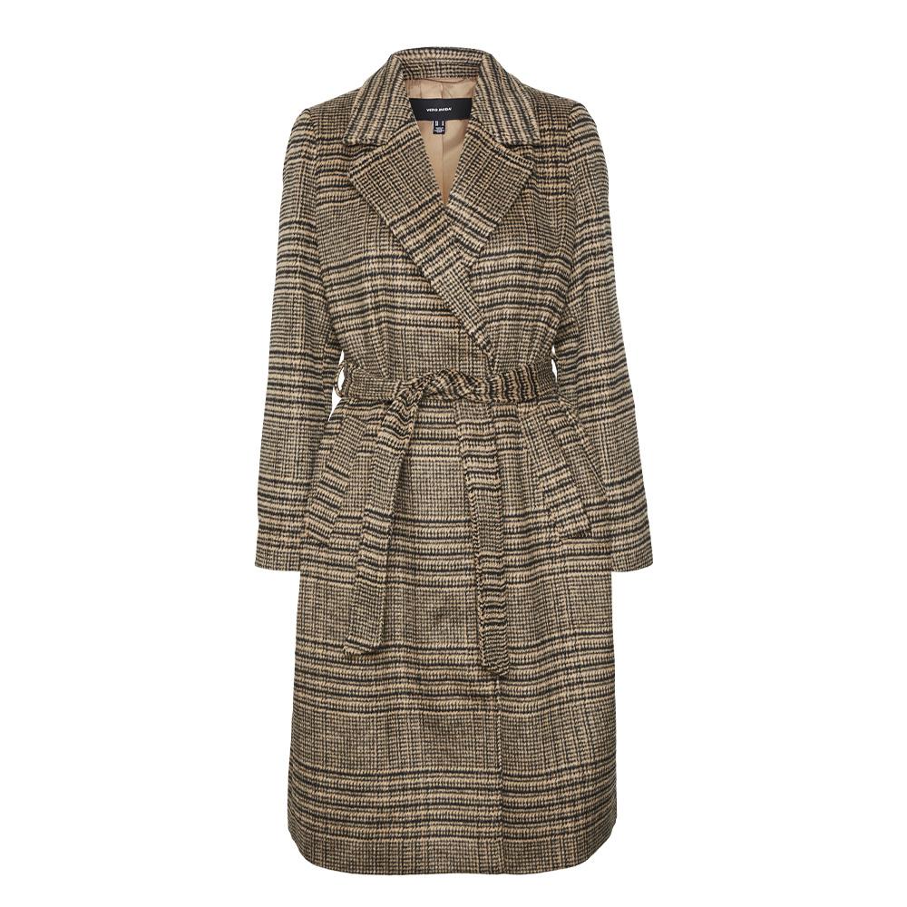 Manteau Marron Femme Vero Moda Luck pas cher