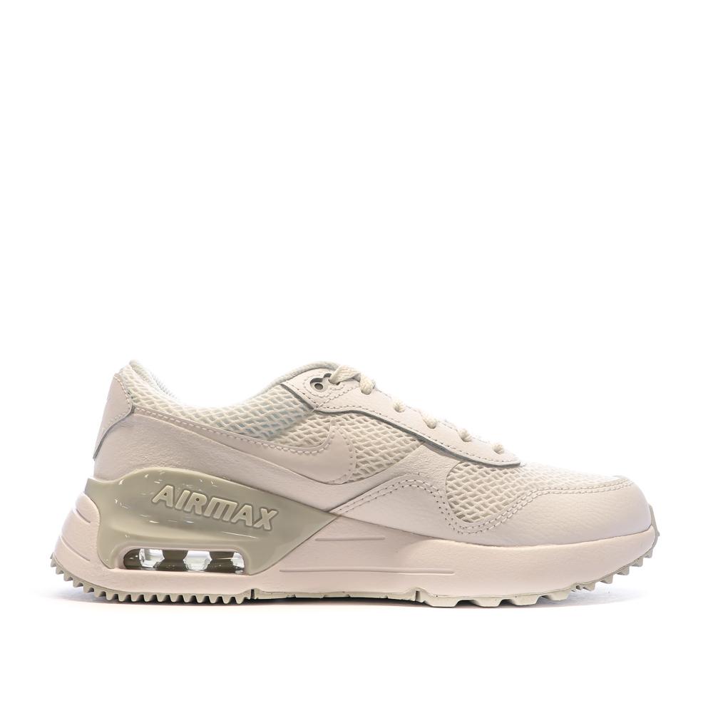 Baskets Blanches Femme Nike Air Max Systm vue 2