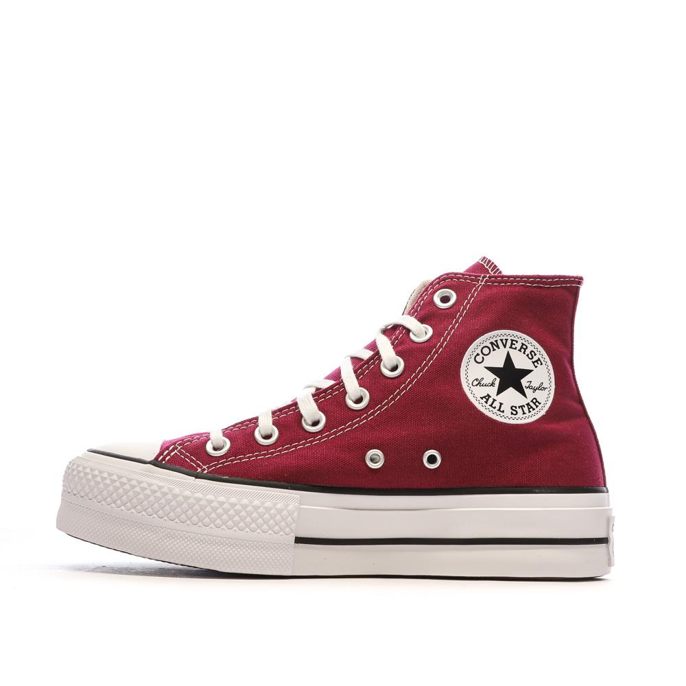 Baskets Prune Femme Converse Chuck Taylor All Star Lift pas cher