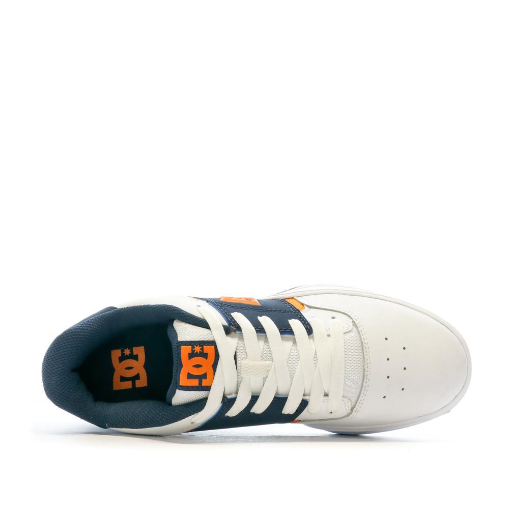 Baskets Blanches Homme Dc shoes Central vue 4