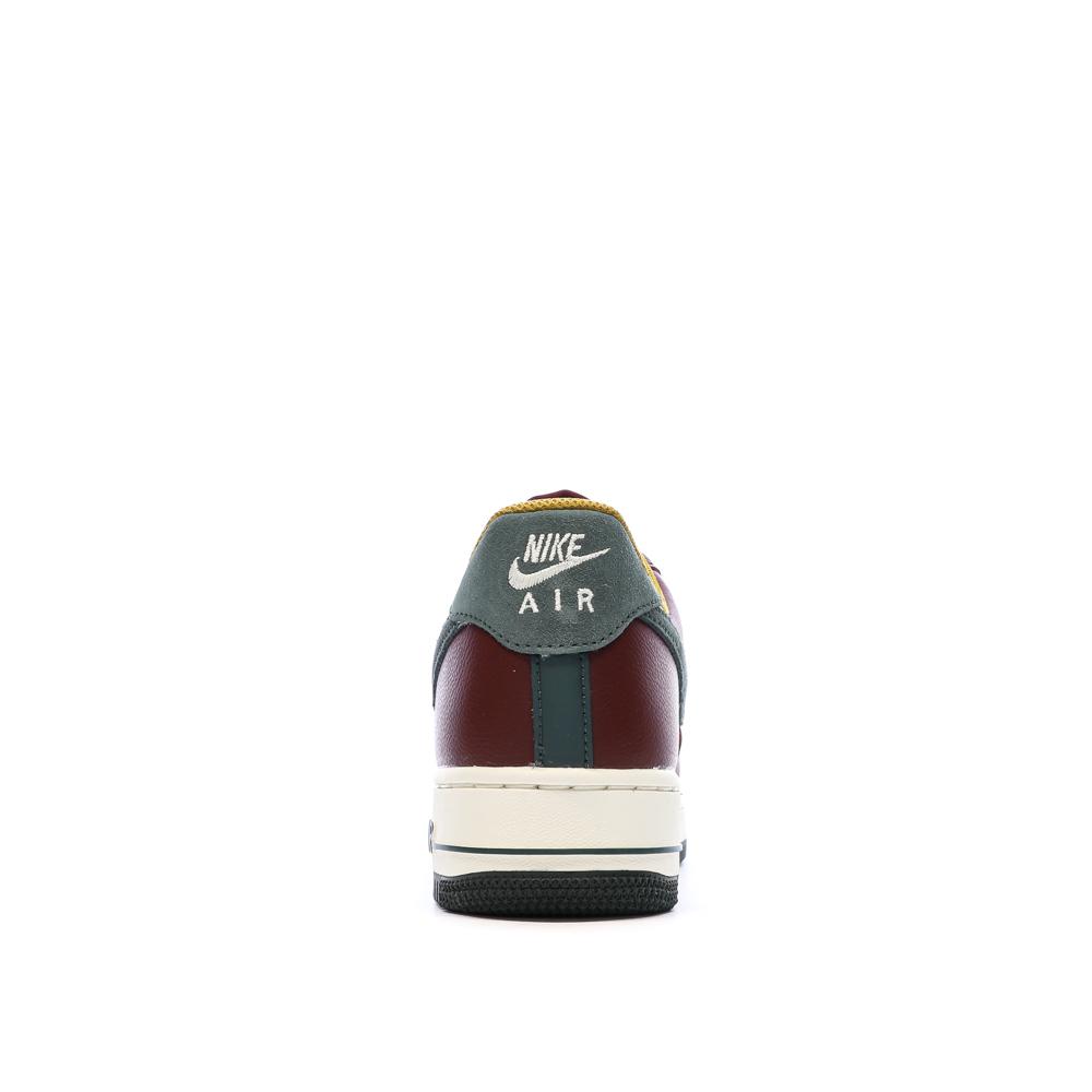 Baskets Bordeaux/Écru Homme Nike Air Force 1 '07 vue 3