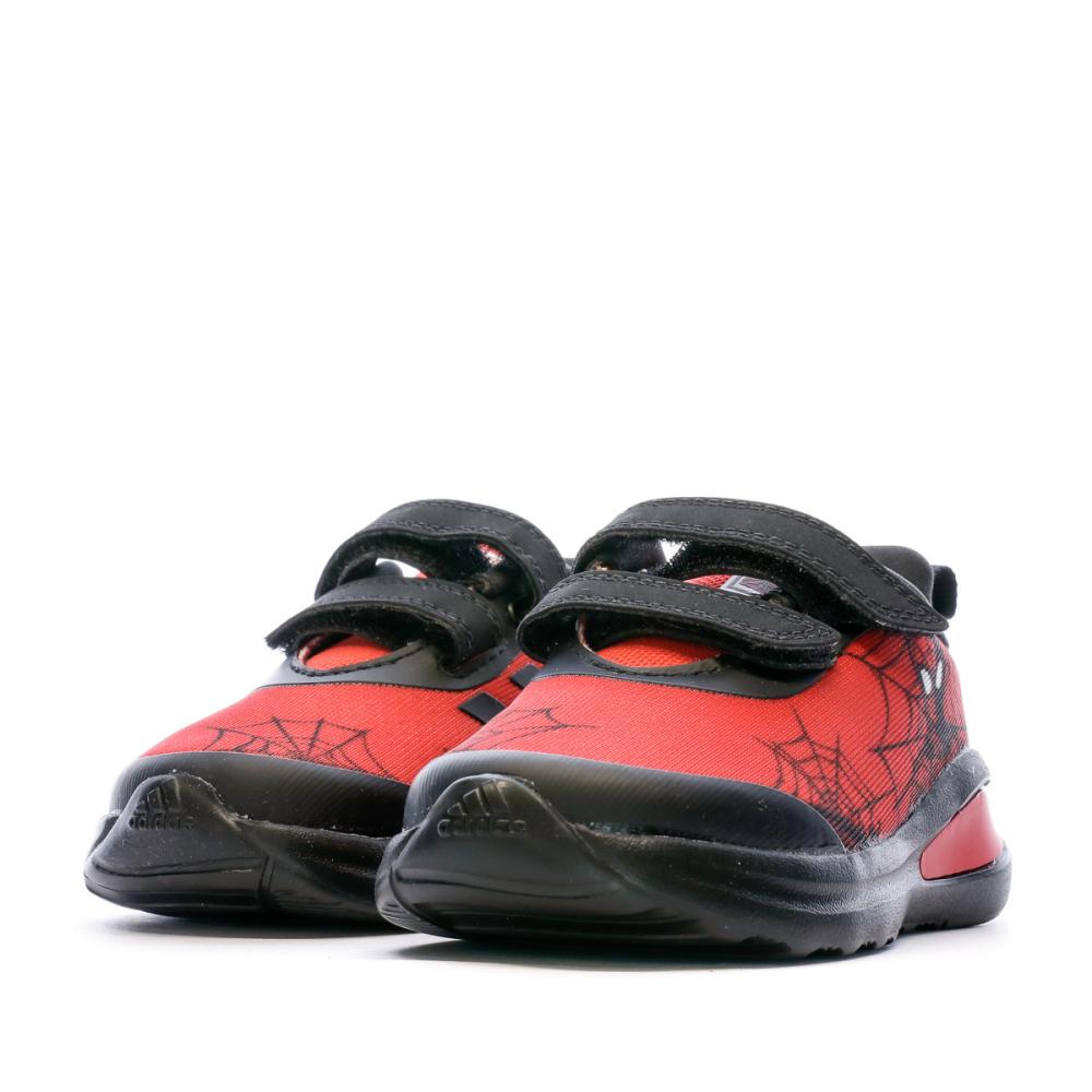 Baskets Rouge Garçon Adidas Fortarun Spider-man vue 6