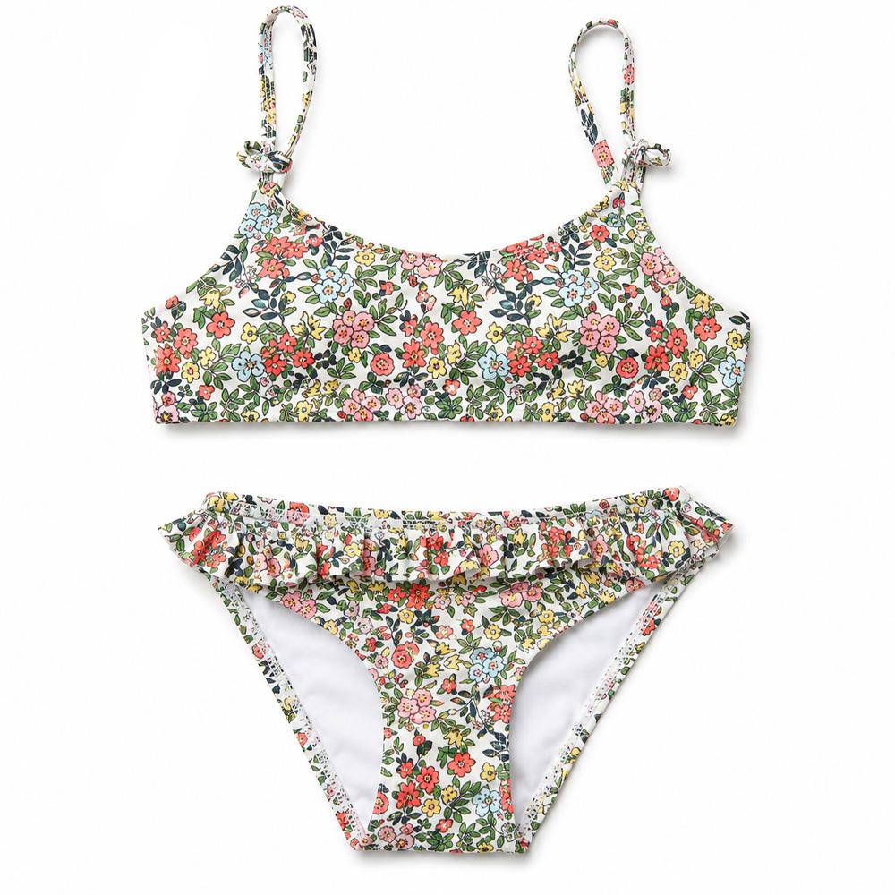 Luna Girls’ Floral Two-Piece Swimsuit affordable