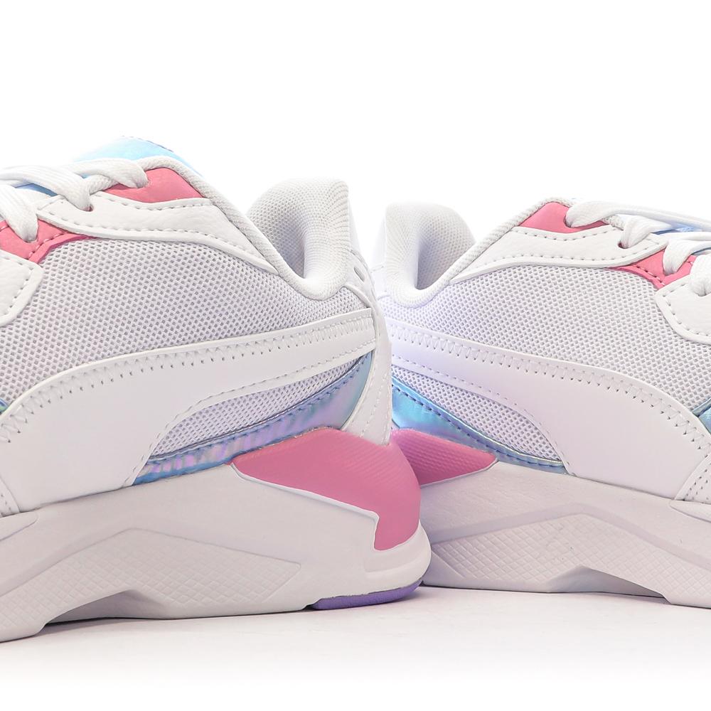 Baskets Rose/Blanc Femme Puma Bouncy vue 7