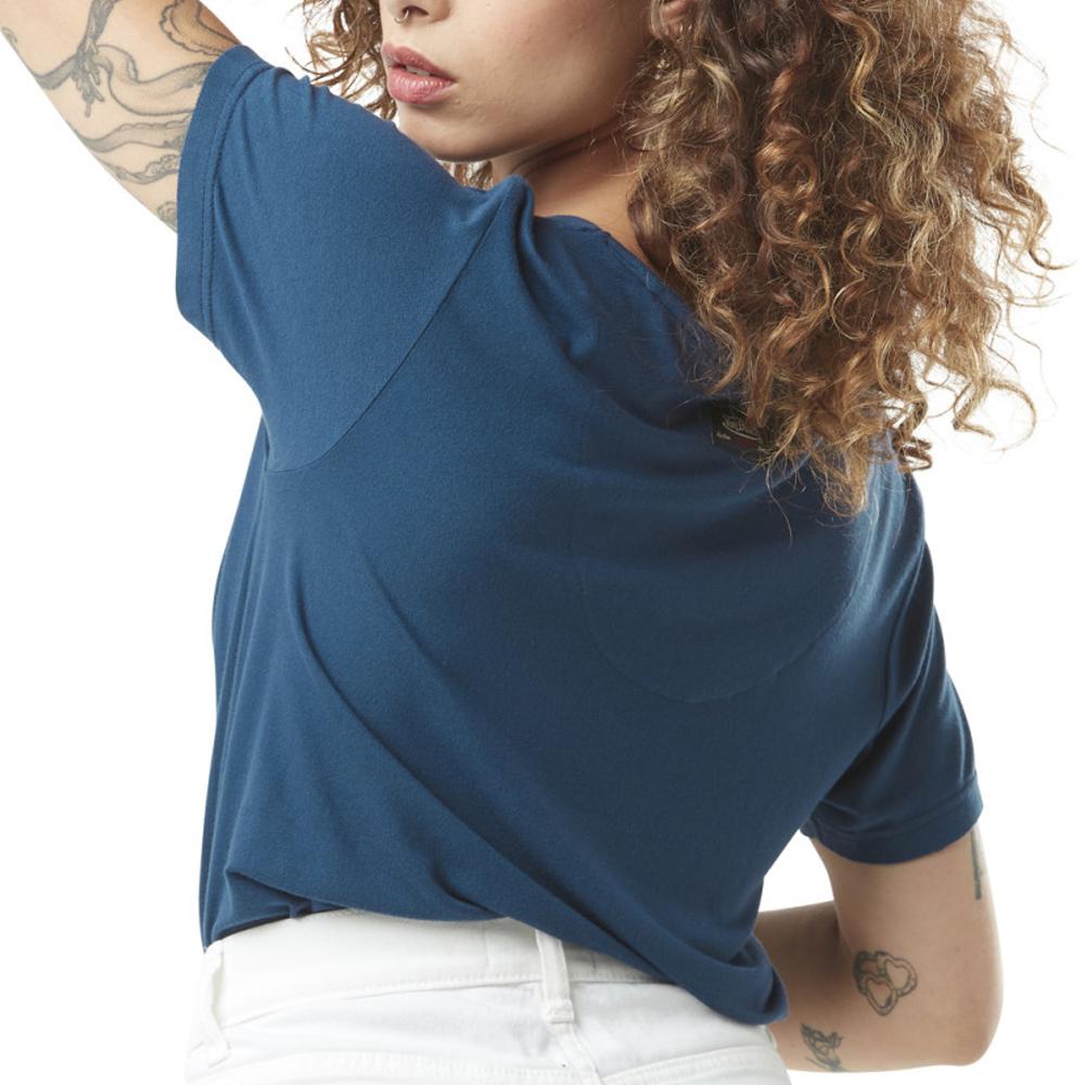 T-shirt Bleu Femme Von Dutch Slub M vue 2