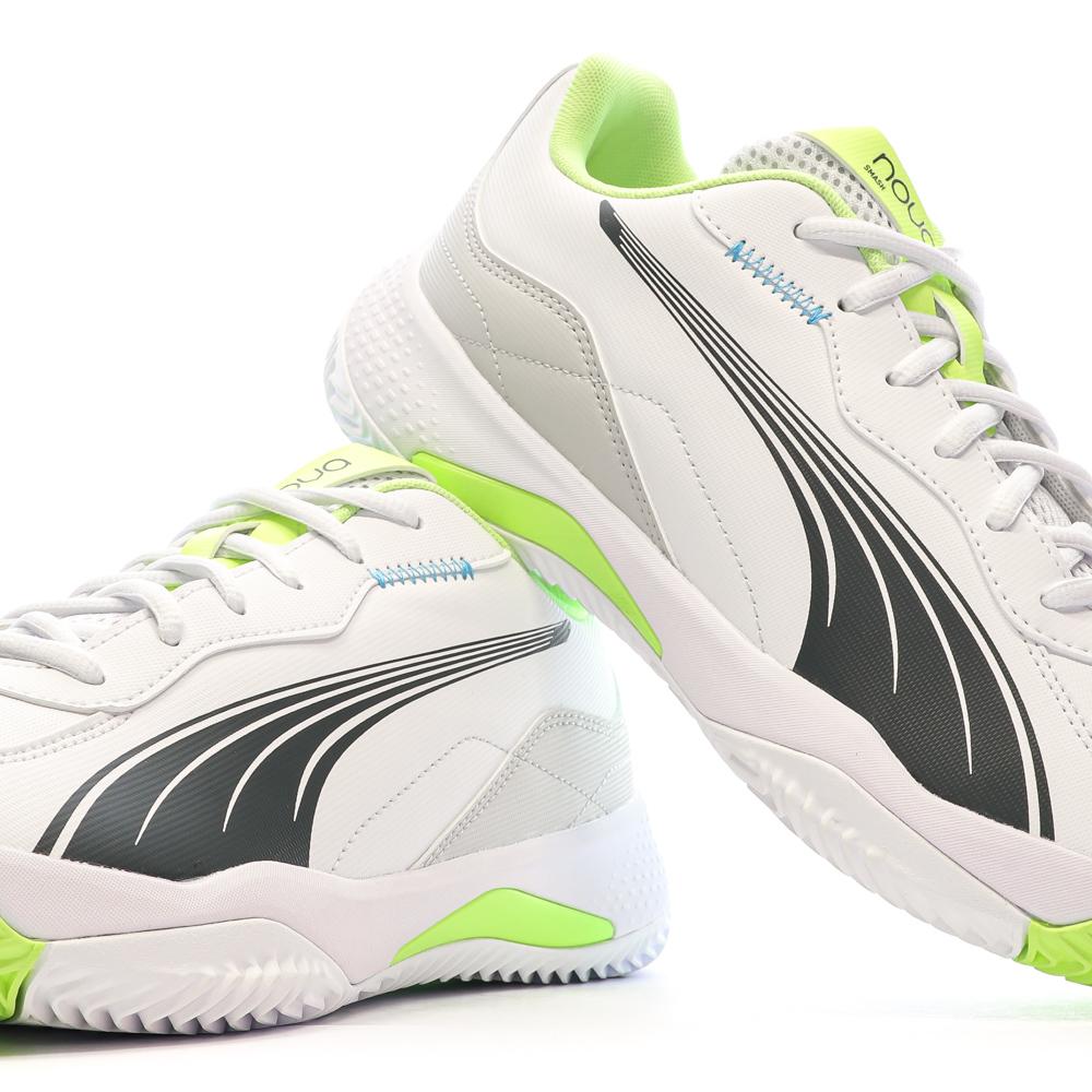 Chaussures de Padel Blanc/Jaune Homme Puma Nova Smash vue 7